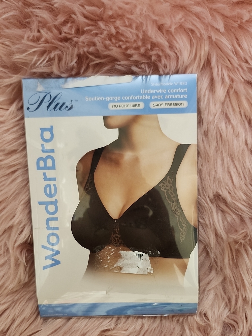 Brand New WONDERBRA PLUS UNDERWIRE COMFORT BRA-42DD